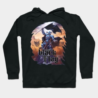 Black Flag Knight Kobold Press Hoodie